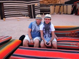 Wadi Rum guests, Jordan