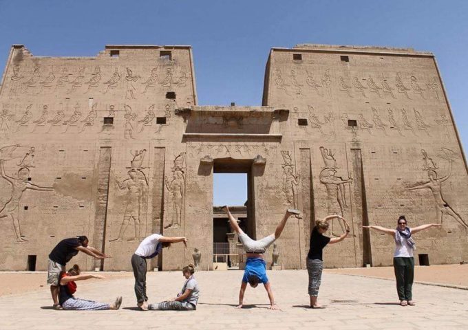 A human EGYPT, Edfu Temple, Egypt
