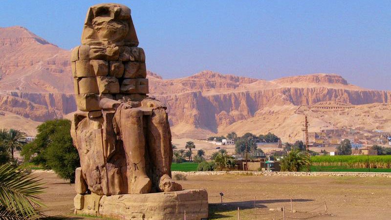Colossi of Memnon, Luxor, Egypt 